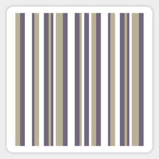 Gray & Lavender Stripes Magnet